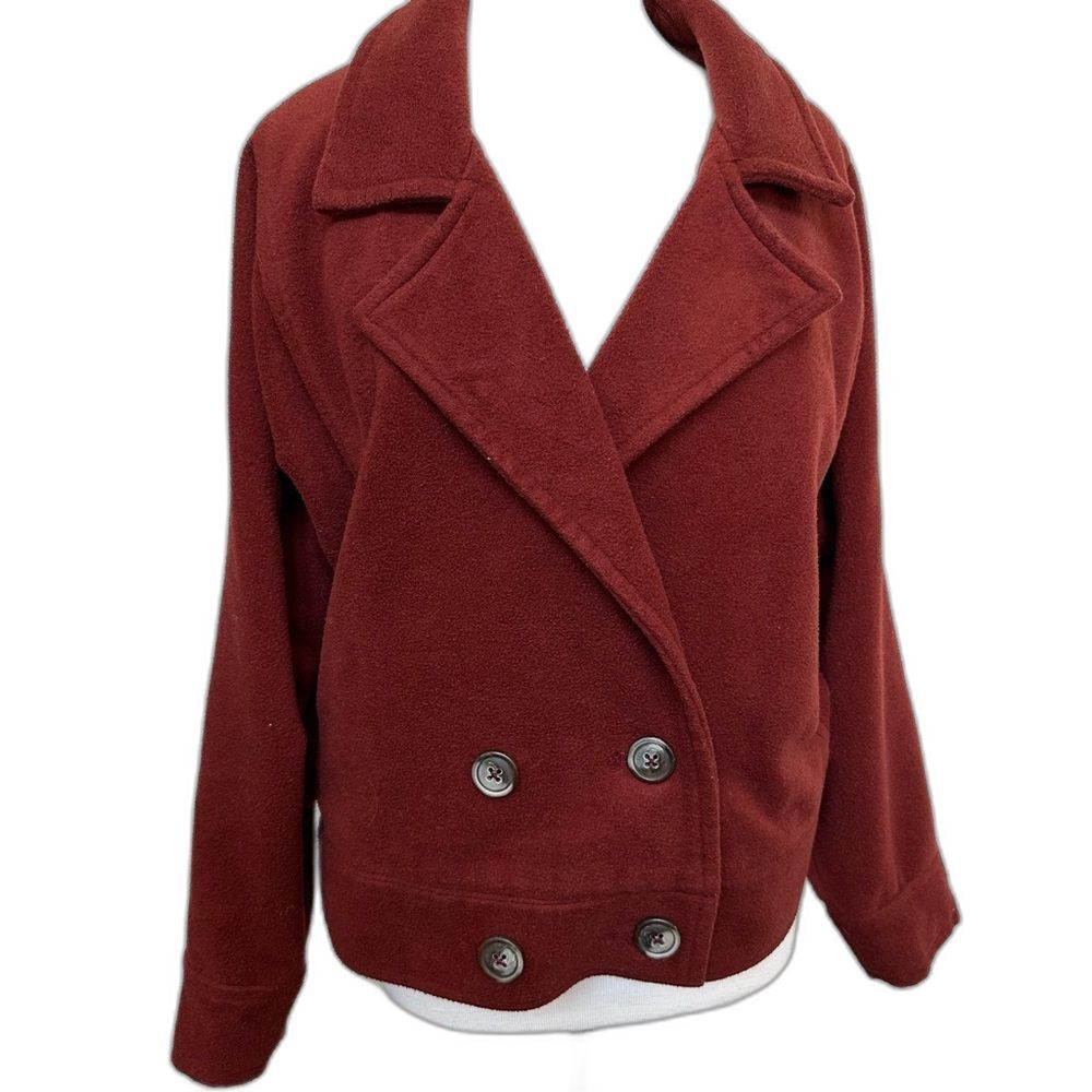Free People Bella Dolman Wool Coat in Terra Cotta - Women S - Boho Winter Fall